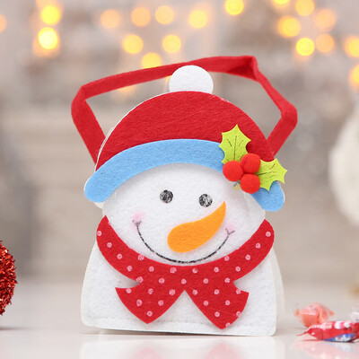 

Toponeto Christmas Decorations Xmas Snowman Apple Bag Christmas Eve Apple Bag