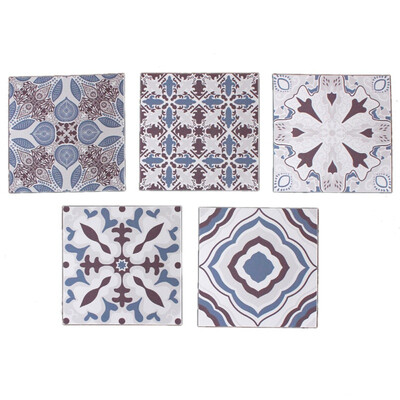 

Nordic Style Retro DIY PVC Waterproof Self adhesive Wall Decals Art Furniture Bathroom Kitchen Tile Sticker