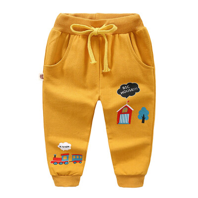 

Korea Style Toddler Kids Baby Loose Casual Harem Pants 2Y-8Y Elastic Waist Children Sports Pants Trousers Boys Jogging Enfant