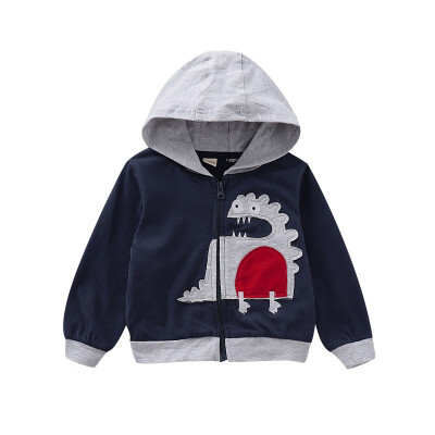

Autumn Spring Fleece Jackets For Boy Girl Trench Childrens Hooded Clothes Warm Outerwear Toddler Windbreaker Baby Kids Coats