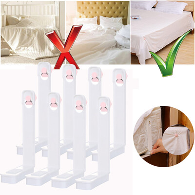 

〖Follure〗4PcsSet Bed Sheet Grippers Clip Bed Sheet Fixed Grippers Clip Anti-slip