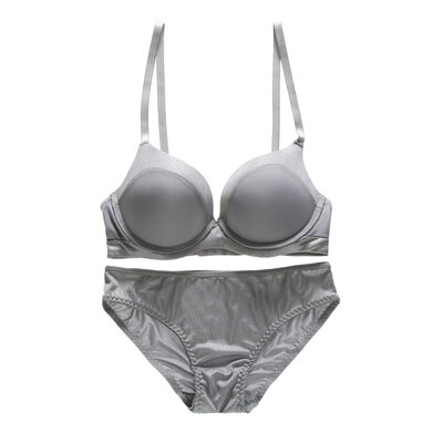 

Sexy Lingerie Underwear Set Seamless Bralette Push Up Bra And Panty Sets Underwire Underwear Solid Color Lingerie Set