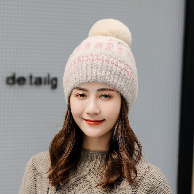 

Korean version wool ball adult wool hat in autumn&winter