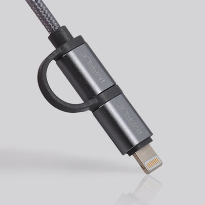 

3A typec&iPhone charging data cable combo fast charge to USB charger home Car dual-use