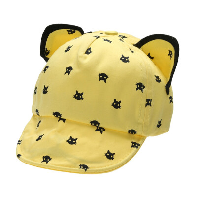 

1 Pc Four Seasons Child Baby Girl Baseball Cap Polka Dot Cute Hat Cap Visor