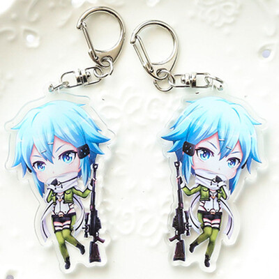 

Sword Art Online ソードアート・オンラインAnime Periphery Kirin Yasna Shino Acrylic Keychain Pendant