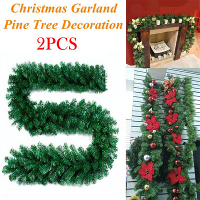 

Gobestart 27M Christmas Decorations Ornaments Xmas Tree Garland Rattan Home Wall