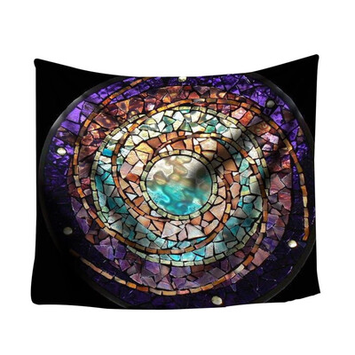 

Toponeto Colorful Print Tapestry Art Room Notre Dame Wall Hanging Tapestry Art Nature