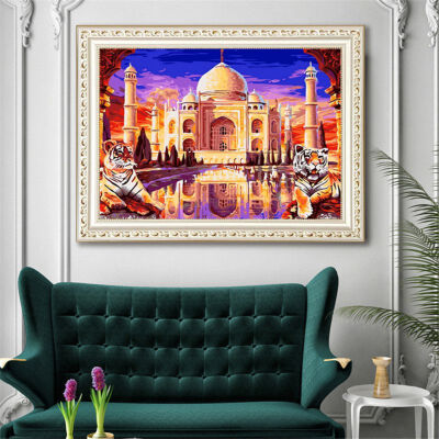 

5D DIY Diamond Painting Kit Full Resin Diamond Pasting Area Cross Stitch Arts Craft Canvas Supply For Home Wall Decor