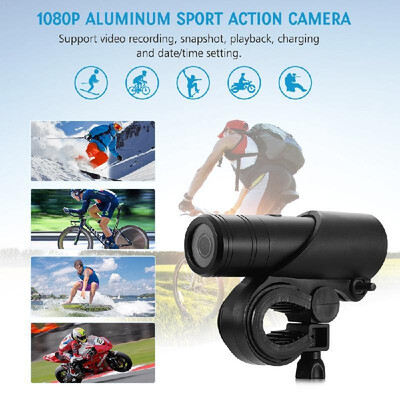 

Cylindrical 2MP 1080P Full HD Aluminum Sport Action Camera Mini Camcorder Bike Helmet Camera Water-resistant Outdoor DV Video Came