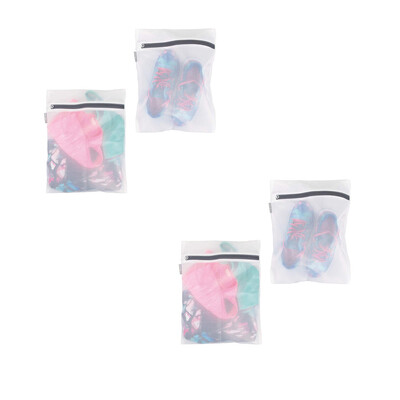 

〖Follure〗4 Pack Laundry Mesh Net Washing Bag Clothes bra sox Lingerie Socks Underwear