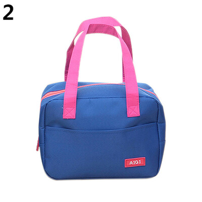 

Portable Thermal Insulated Multi-pockets Oxford Food Fruit Storage Case Pouch Lunch Bag