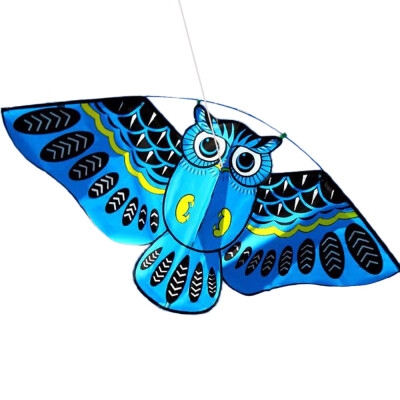 

〖Follure〗3D Owl Kite Ids Toy Fun Outdoor Flying Activity Game Children With Tail