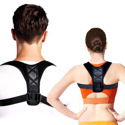 

Men Women Fashion Posture Corrector Adjustable Clavicle Back Support Brace