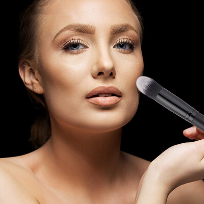 

Makeup Eye Brush Tool Nylon Syathetic Hair Brow Bevel Angle Brush Use for Eyebrow Eyeshadow Lip Tool