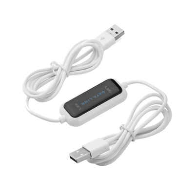 

480Mbs High Speed USB 20 Laptop PC To PC Online Data Link File Transfer Cable Bridge