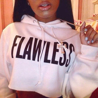 

Fashion Women Casual Hooded Sweatshirt Pullover Crop Hoodie Coat Outerwear Tops