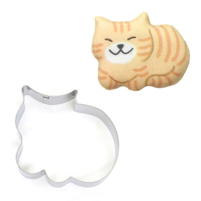 

3Pcs Cute Cat Shape Biscuit Cutter Molds Stainless Steel Dog Bone Candy Pastry Moulds Diy Baking Decor Tool