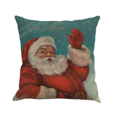 

Christmas Cover Printed Pillow Cover Decorative Pillow Case Bed Home Pillow Case Cushion Festival