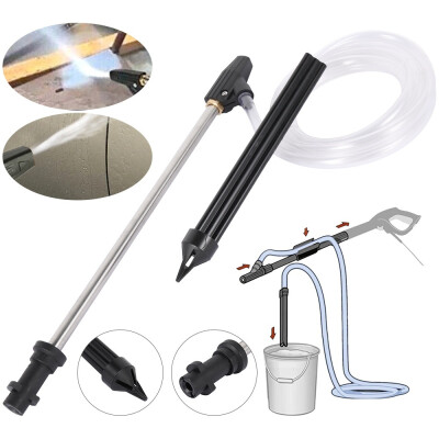 

High Pressure Nozzle Shot Blasting Tube Spray Washer Spear Turbo Sand Blaster Sandblasting Tube Nozzle Wand Gun