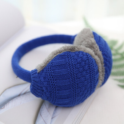 

Unisex Winter Warm Knitted Earmuffs Ear Warmers Muffs Women Men Earlap Cover