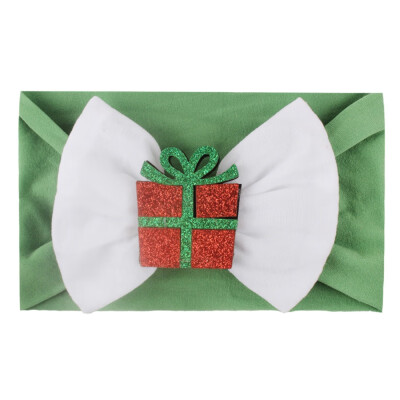 

New Baby Cute Girls Boys Christmas Cartoon Headband Bowknot Design Headwear Apparel Photography Prop Party Gift