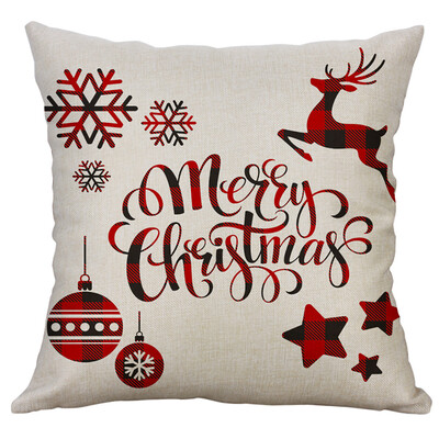 

Tailored Christmas Sofa Bed Home Decor Pillow Case Cushion Cover