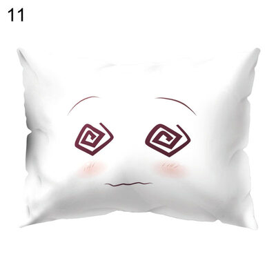 

Cute Facial Expression Pillow Case Cushion Cover Sofa Bed Car Cafe Office Decor