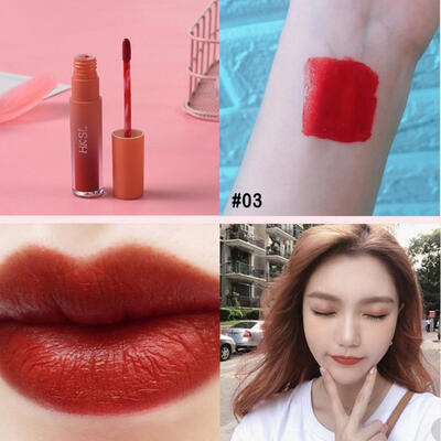 

Matte Lip Gloss Non-stick Cup Colorfast Long-lasting Easy To Color Matte Lip Glaze Lipstick Lasting 24Hours Mate Levre