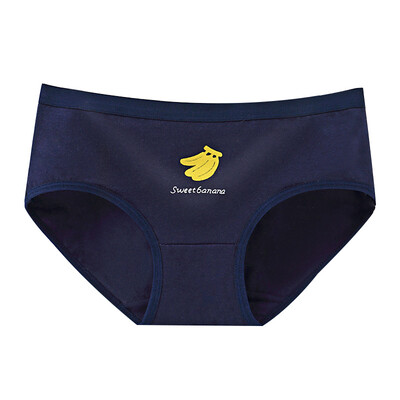 

Cotton Womens Panties Banana Print Cartoon Underwear Women Underpants Gril Brienfs Sexy Panties Lingerie Women Underwear