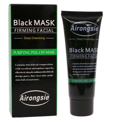 

Blemishes Wrinkles Facial Black Mask Peel Off Bamboo Charcoal Purifying Blackhead Remover Mask Deep Cleansing for Acne Scars