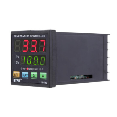 

MYPIN TA4-VSR Digital PID Temperature Controller 0-10V Analogue Output 2 Alarms Relay Thermometer Heating Cooling Control