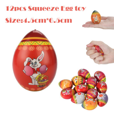 

YIWULA 12pcs Stress Reliever Scented Egg Super Slow Rising Kids Toy Squeeze Toys