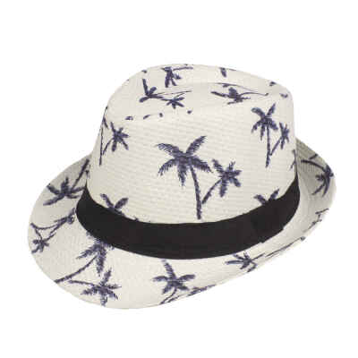 

Summer straw Sun hat kids Beach Sun hat Trilby panama Hat handwork for boy girl Children 4 colour
