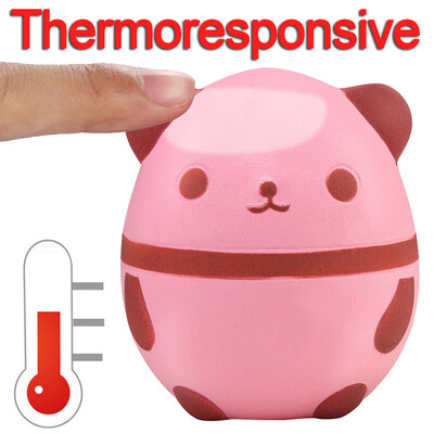 

YIWULAThermal Heat Induction Squishies Panda Slow Rising Scented Reliever Stress Toys