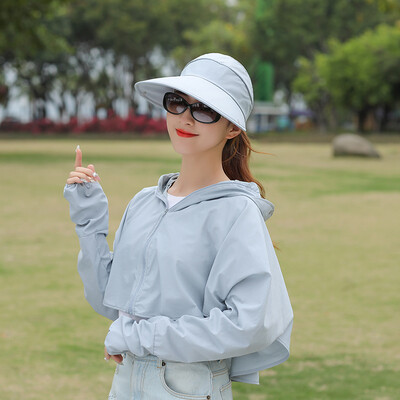 

Sunscreen womens short cardigan summer new thin jacket anti-ultraviolet Korean version sunscreen outdoor sunscreen shirt