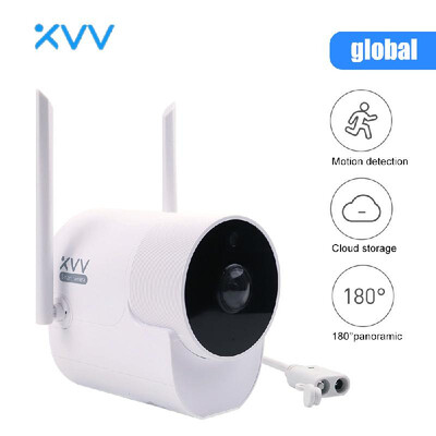 

XiaoVV Intelligent Camera Outdoor IP65 Waterproof Dustproof 180°Infrared Night Vision Motion Detection
