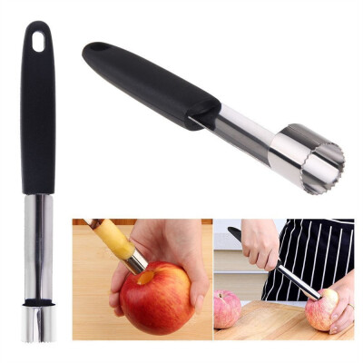 

JPGIF Stainless Steel Core Seed Remover Fruit Apple Pear Corer Easy Twist Kitchen Tool