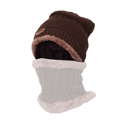 

Warm Knit Neckerchief Winter Plush Scarf Neck Warmer Women Men Sports Hiking Camping Cycling Outdoor Sports Equipment