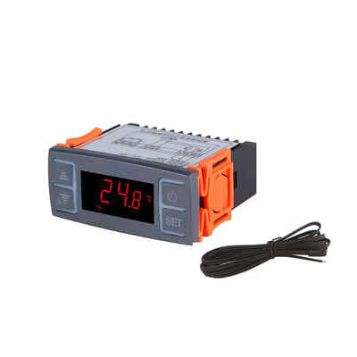 

MH1210E AC220V Digital Refrigerator Temperature Controller Freezer Refrigeration Defrost Thermostat with Alarm Function