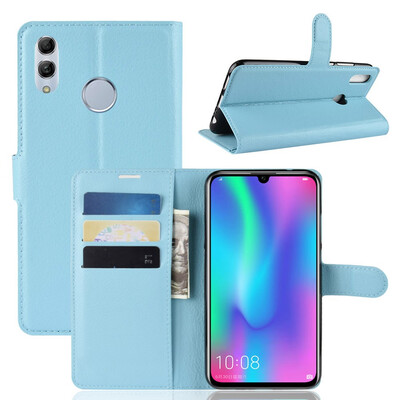 

Wallet PU Leather Flip Back Cover for Huawei P Smart 2019 Card Slots Stand Holder Phone Case for Honor 10 Lite