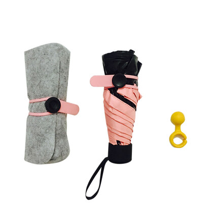 

Unisex Ultralight Fahsion Portable Sunscreen Folding Windproof Practical High Quality Umbrellas