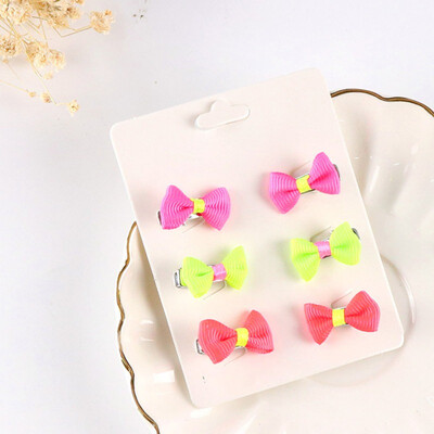 

5PCS Children Accessories Hairband Hairpins Gum for Hair Baby Girls Lovely Bow Headwear Hair clip Headband