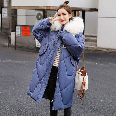 

Tailored Womens Medium And Long Thick Warm Cotton Jacket Loose Cotton Jacket Blouses