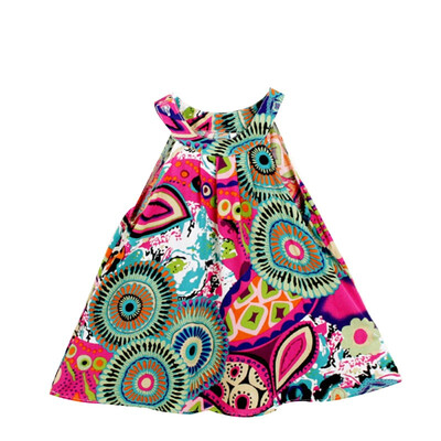 

Toddle Kids Clothes Summer Girls Dress Sleeveless Floral Princess Party Dress A-Line Roupas Infantis Menina Child Dresses 3-8Y