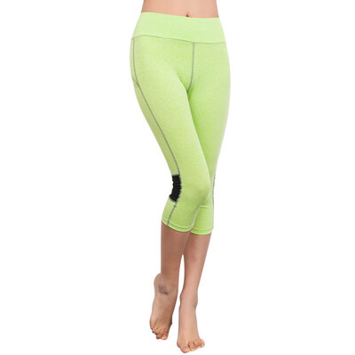 

Cheap High Quality Women Casual Fitness Quick Drying Pants Knee-Length Slim Leggings
