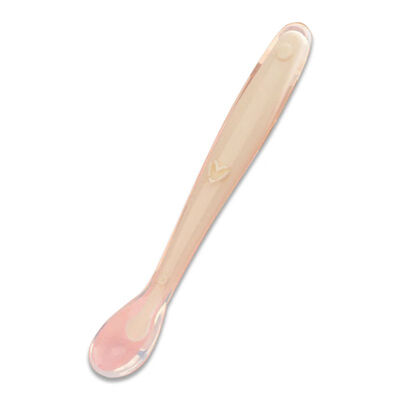 

Baby Solid Feeding Silicone Spoon Newborn Infant Cute Soft Utensils Kids Learning Tableware
