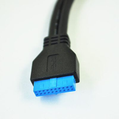 

Wj196 Usb 30 Motherboard 20pin To 2port External Conversion Usb 30 Adapter Cable 20 Pin