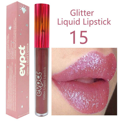 

Shimmers Metallic Pearl Lip Gloss Long Lasting Waterproof Glitter Makeup Lipstick