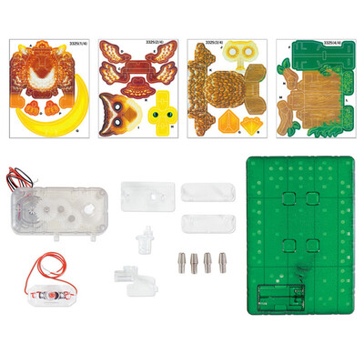 

YIWULA3D Animal Model Kits 3D Paper Puzzle Handmade DIY Electric Origami Owl Toy